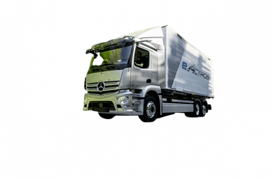Mercedes-Benz представил электрический грузовик eActros 2022 года